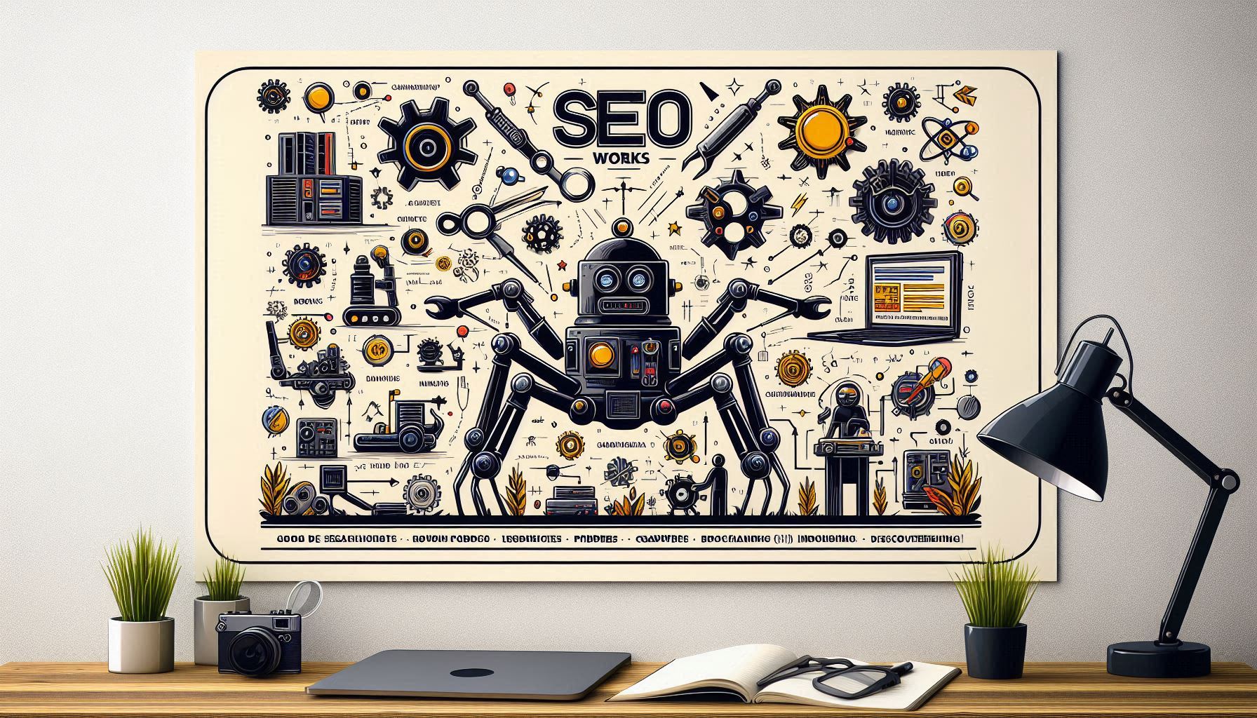 how SEO works, covering essential steps like keyword research, on-page optimization, content creation, and link building