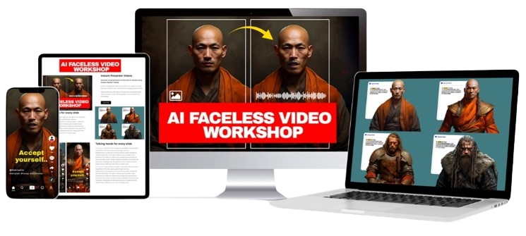 ai faceless video shop